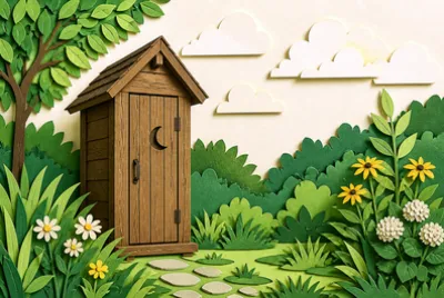 Paper Garden Privy