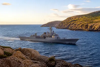 Coastal Destroyer Passage(grok) jigsaw puzzle