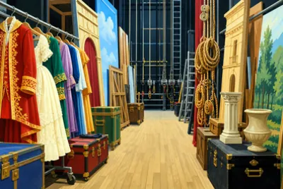 Backstage Prop Alley jigsaw puzzle