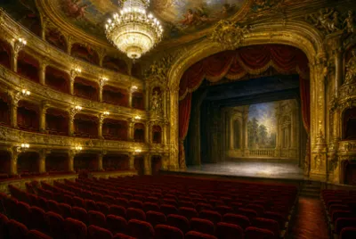 Empty Velvet Auditorium jigsaw puzzle