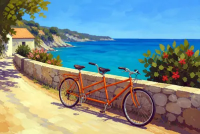 Midday Coastal Lane