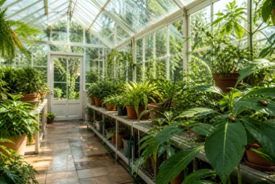 Morning Greenhouse