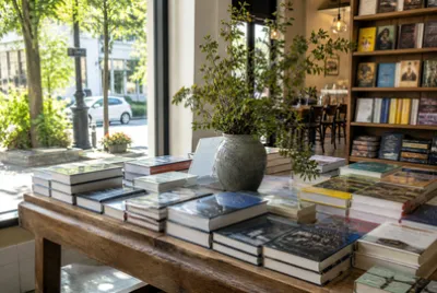 Bookstore Display(grok)