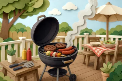 Deck Grill jigsaw puzzle