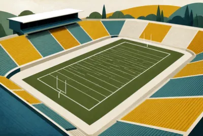 Midcentury Aerial Field