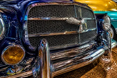 Chrome Grille Closeup