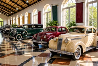 Museum Hall Car Row jigsaw puzzle
