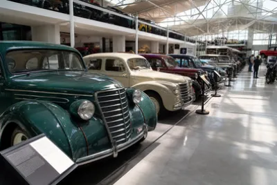 Vintage Sedans Hall(grok)