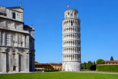 Pisa Tower Green Lawn(grok)
