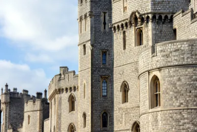 Windsor Stone Battlements Close(grok)