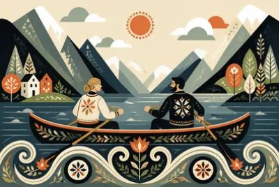 Folk Fjord Pair