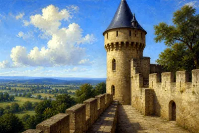Oil Classical Bastion