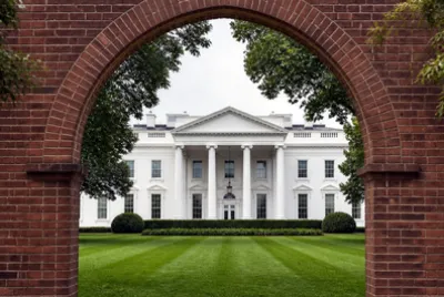 Brick Framed Portico