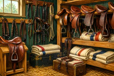 Gouache Tack Room
