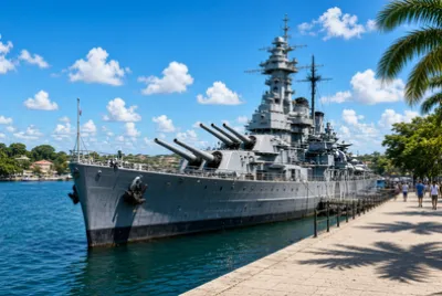 Sunny Battleship Dock