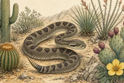 פאזל של Botanical Rattlesnake