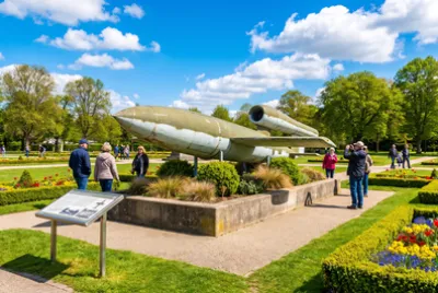 Museum Missile in Outdoor Park jigsaw puzzle