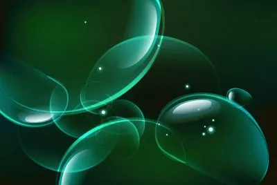 Burbujas verdes