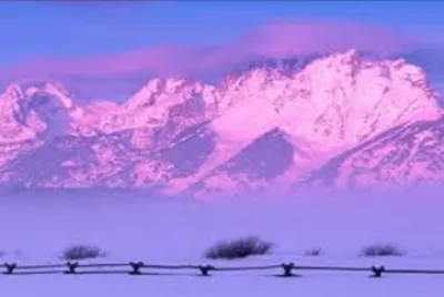 Winter Sunrise - Wyoming