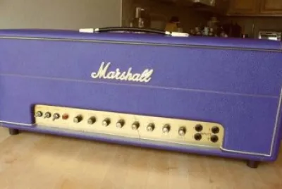 Purple Marshall Amplifier
