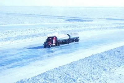 Ruta en la nieve
