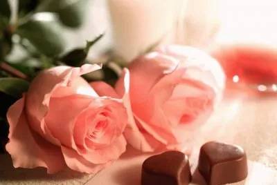 rosas y chocolates jigsaw puzzle