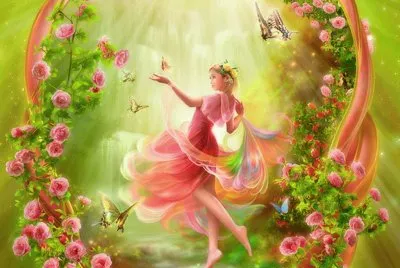 hada de las flores