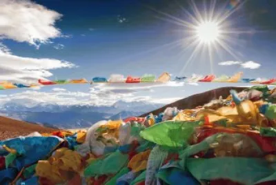 Tibetan prayer flags jigsaw puzzle
