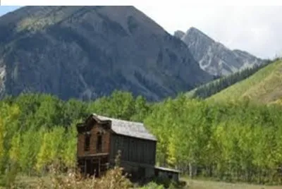 Colorado gold rush ghost town