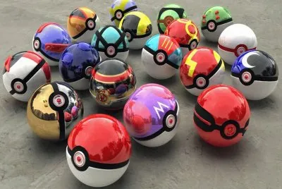 פאזל של pokebolas