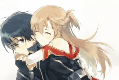 Kirito and Asuna 5