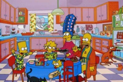 Desayuno Simpsons