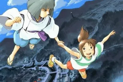 Chihiro and Haku 3