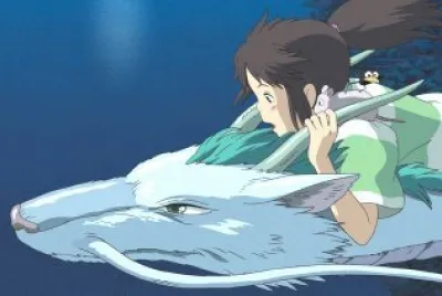 Chihiro and Haku 4