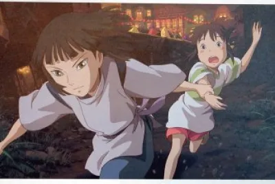 Chihiro and Haku 6