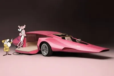 פאזל של auto pantera rosa