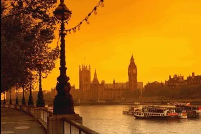 Atardecer en Londres jigsaw puzzle