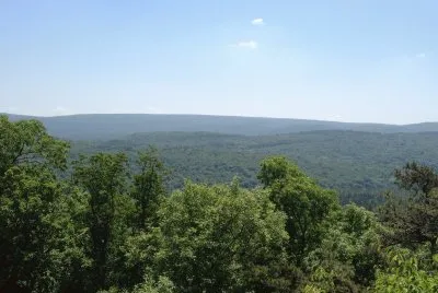 mountain top view