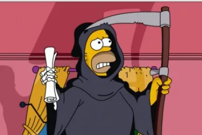 homero es la muerte