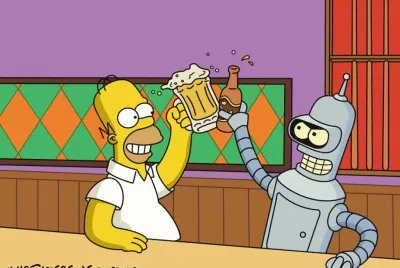 estan homero y bender