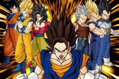 las fases de guku y vegeta