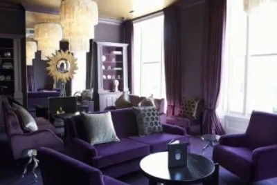 Purple Living Room