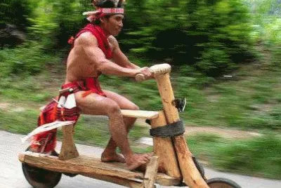 wooden cycle