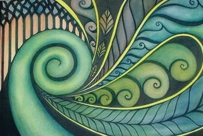 Maori koru