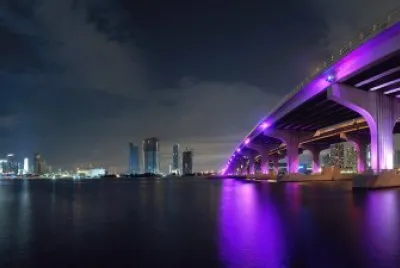 Purple Miami Night