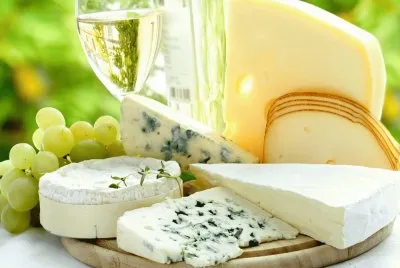 wine and cheese