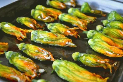 zucchini blossoms