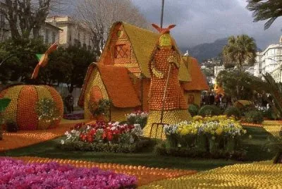 orange and lemons village