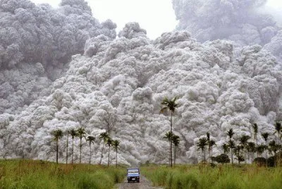 Eruption of mt pinatubo-Philippines