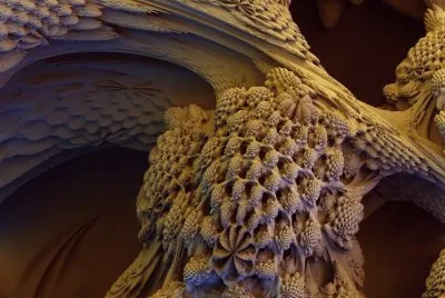 microscopic honey comb